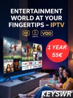 Our 12-Month Smart IPTV Premium Subscription includes