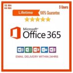 Microsoft 365 Professional Plus Account 5 Devices –  PC/MAC/Tablet - Lifetime