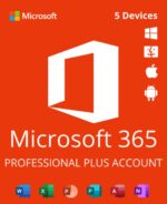 Account -Microsoft Office 365 Pro Plus 5 devices 100 Gb Onedrive