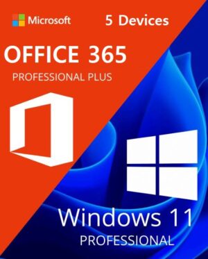 Windows11 Pro + Office 365 Pro Plus  Activation Lifetime